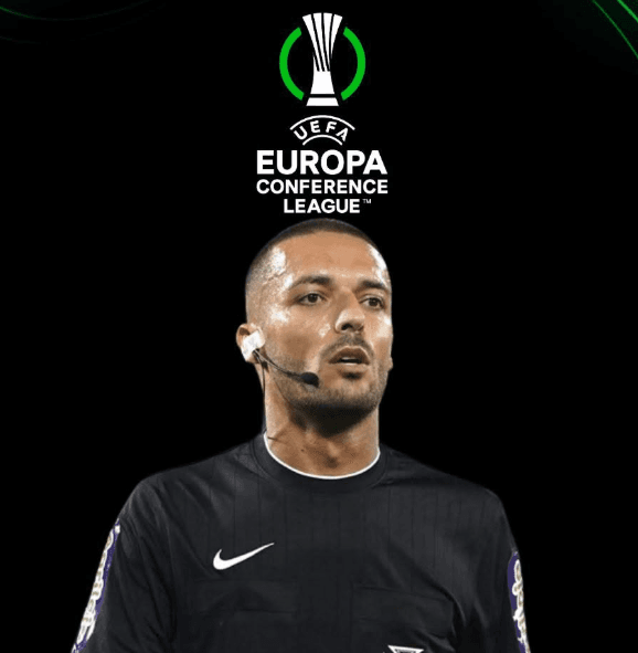 Cláudio Pereira dirige encontro da UEFA Conference League em Dublin