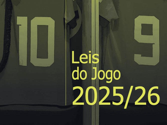 Conheça as principais alterações às Leis do Jogo 2025/26